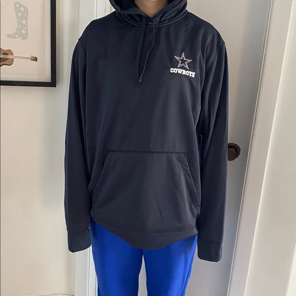 Dunbrooke NFL Dallas Cowboys unisex Navy/Black  Hoodie size NWT